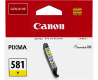 CANON CLI-581 Y 259str. Yellow 2105C001 - 381744 - zdjęcie 1